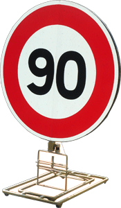 Signalisation mobile temporaire